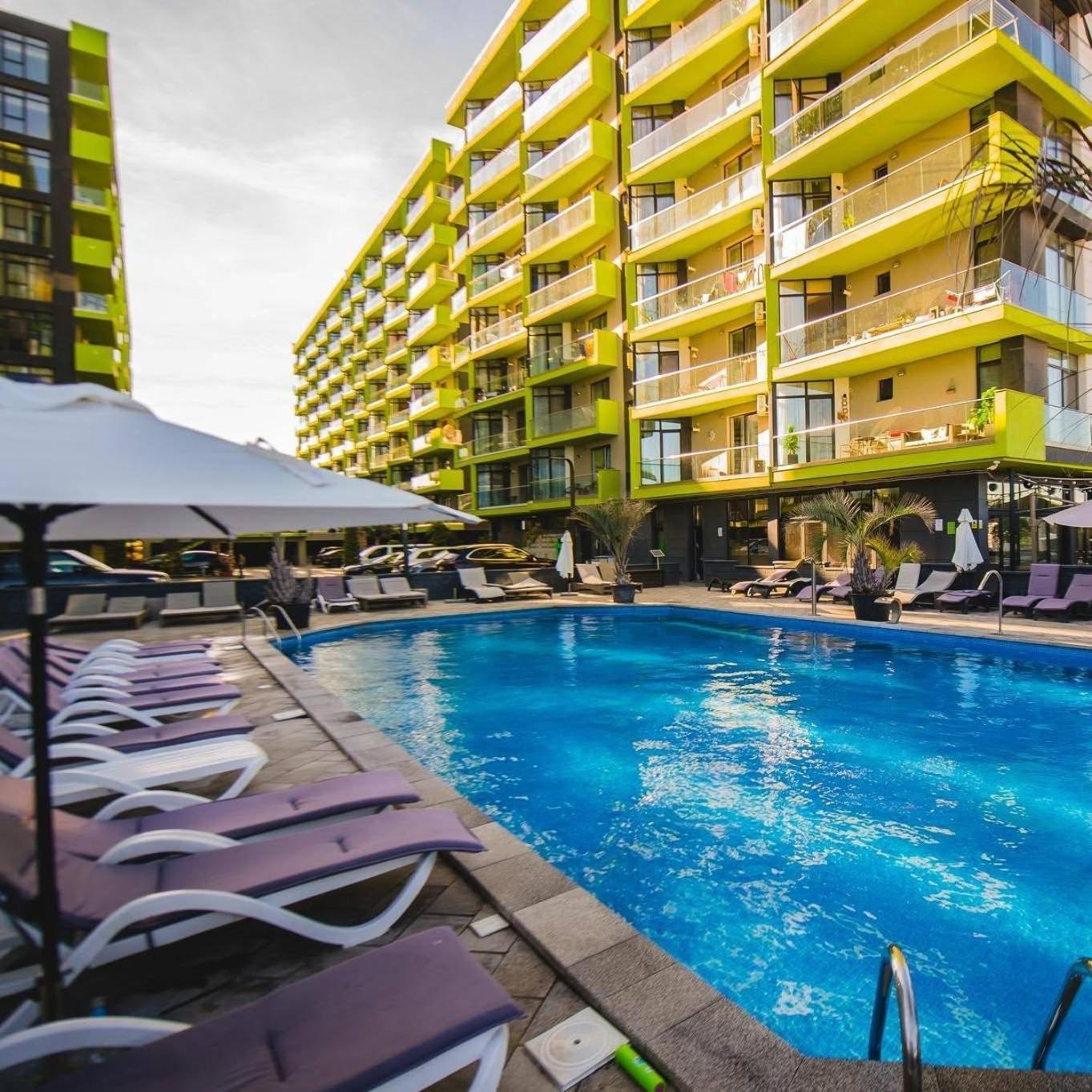 Alezzi Beach Resort Nautica Năvodari Extérieur photo